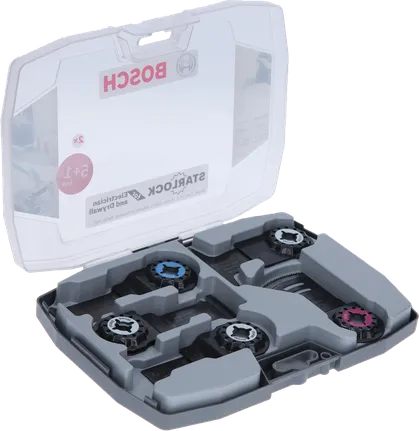 Bosch Starlock Set for Electrician and Drywall blades.