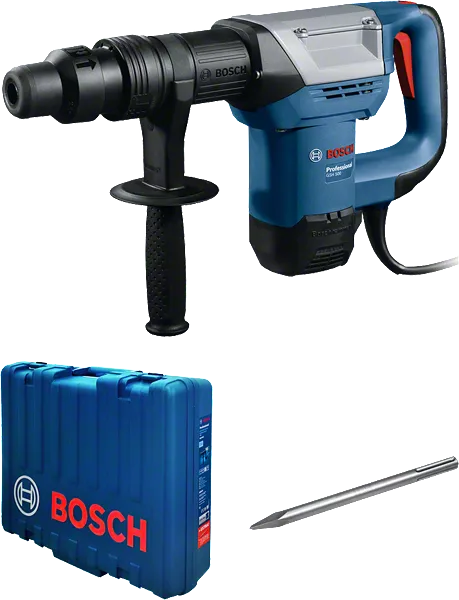 Bosch GSH 500 demolition hammer with carry case.