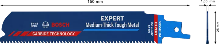 EXPERT Medium-Thick Tough Metal S955HHM