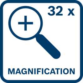 Magnification 32x 