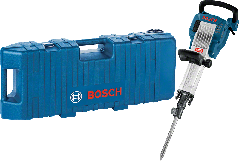 Bosch GSH 16-30 demolition hammer with carrying case.