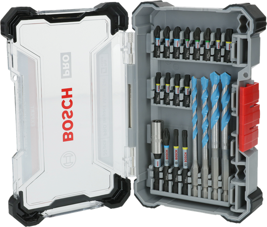 Bosch PRO Impact Mixed Set 20 pcs with assorted bits.