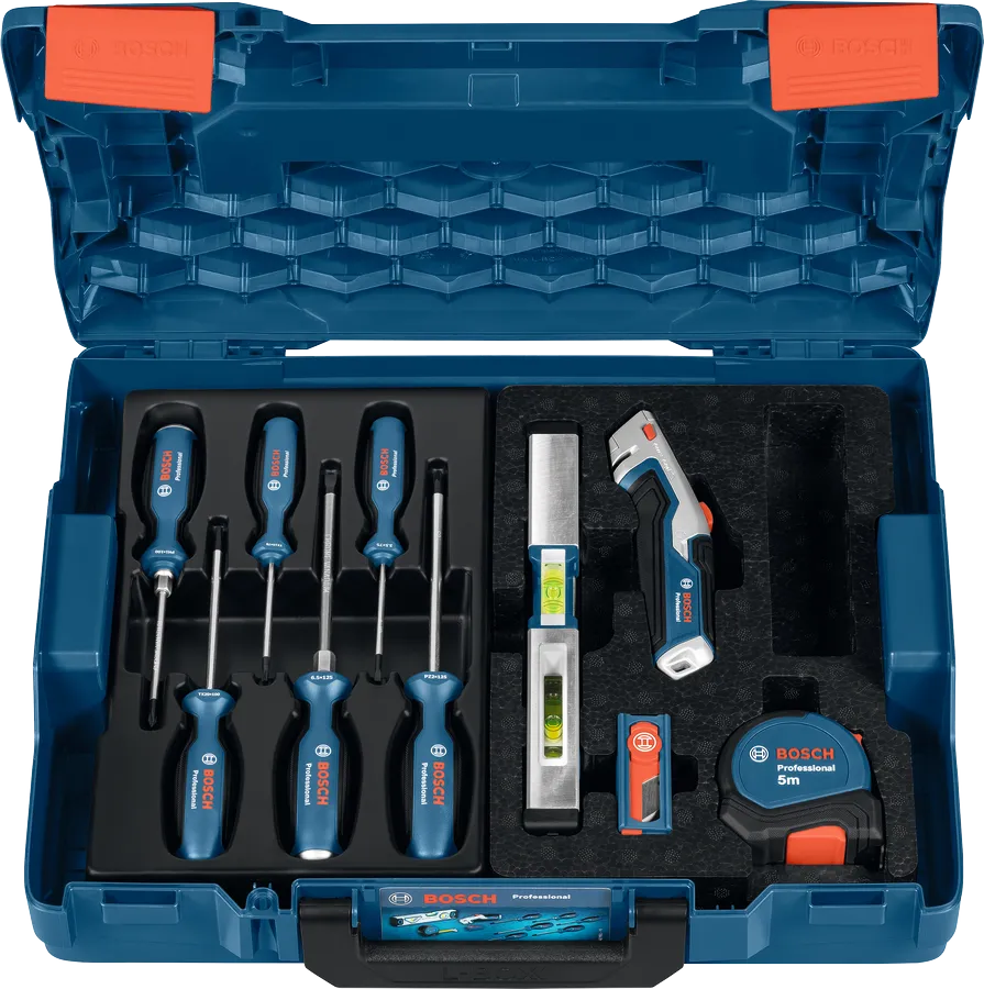 Screwdrivers and Mixed Hand Tools Set 19 pcs Professional