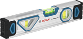 Bosch 25 cm magnetic box level with aluminum body.