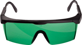 Laser viewing glasses (green)