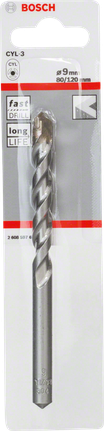 Wiertło do betonu Bosch CYL-3 9 mm.