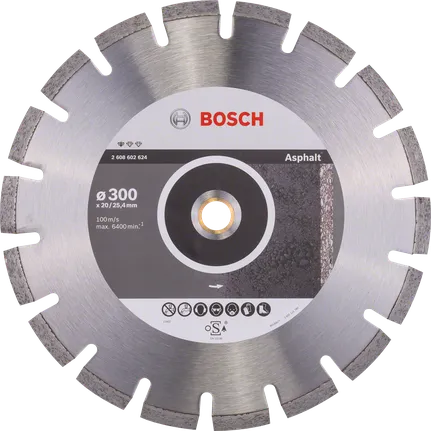Tarcza diamentowa do cięcia asfaltu Bosch 300 mm.