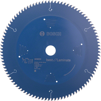 Tarcza piły tarczowej Bosch Best for Laminate o średnicy 305 mm.