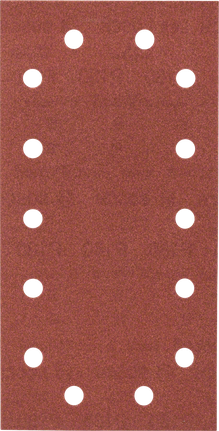 Papier ścierny Bosch C430 115x230mm, ziarnistość 180, 14 otworów.