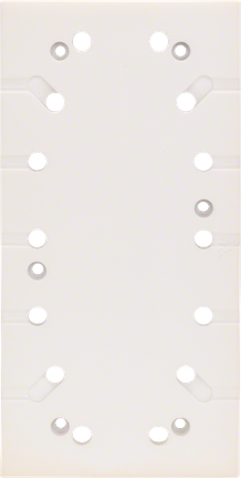 Płyta szlifierska Bosch 115x230 mm z wieloma otworami.