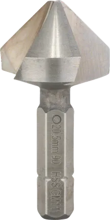 Wiertło stożkowe Bosch 20,5 mm do precyzyjnego wiercenia.