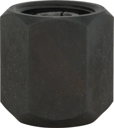 Nakrętka zaciskowa Bosch o średnicy 6 mm i szerokości klucza 19 mm.