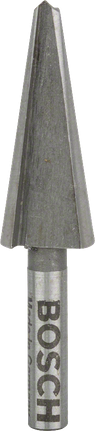 Wiertło stożkowe do blachy Bosch , cylindryczne, długość 58 mm.