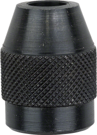 Wymienny uchwyt wiertarski Bosch z radełkowanym uchwytem.