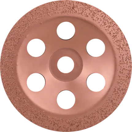 Głowica szlifierska Bosch z węglika wolframu, płaska tarcza szlifierska.