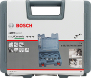 Zestaw 4 diamentowych frezów DrySpeed ​​Bosch do ceramiki.