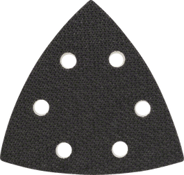 Arkusz ścierny Bosch 93 mm z sześcioma otworami.