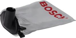 Worek na pył Bosch służący do zbierania zanieczyszczeń z narzędzi.