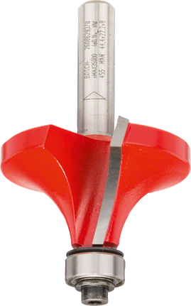 Bosch Expert for Wood Frez do zaokrąglania krawędzi 8 mm, zapewniający gładkie krawędzie.