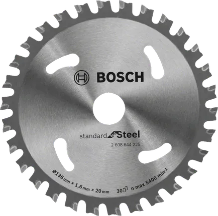 Tarcza piły tarczowej Bosch Standard for Steel 136 mm.