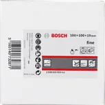 Ściernica listkowa Bosch z włókniną drobnoziarnistą 100x100x19mm.
