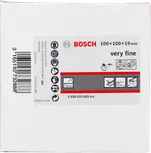 Ściernica listkowa Bosch o bardzo drobnej ziarnistości 100x100x19mm.