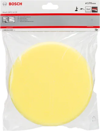 Tarcza polerska Bosch z twardej pianki 170 mm.