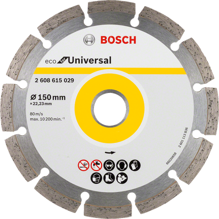 Tarcza diamentowa tnąca Bosch Eco Universal 150 mm.