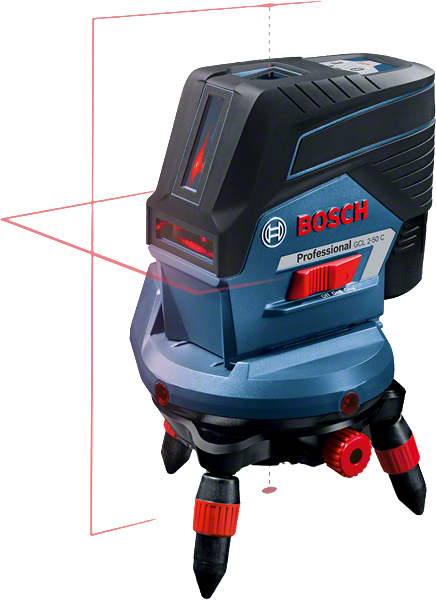 Niwelator laserowy Bosch GCL 250 C ze statywem.