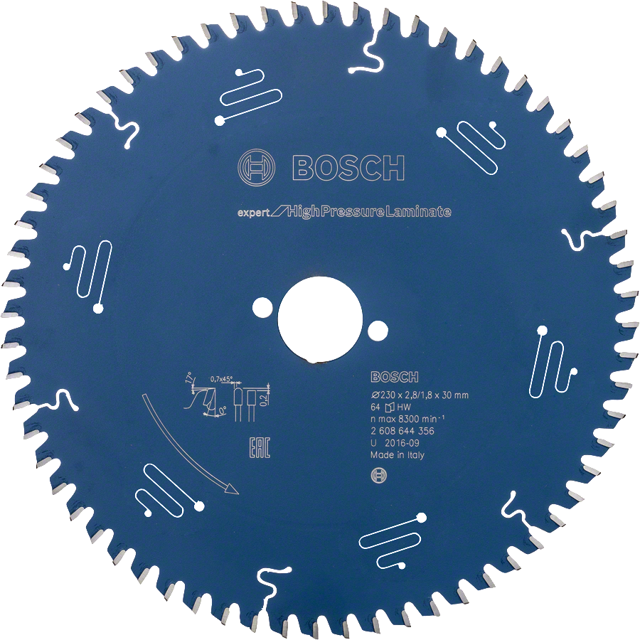 Tarcza tnąca Bosch Expert do laminatów wysokociśnieniowych 230 mm.