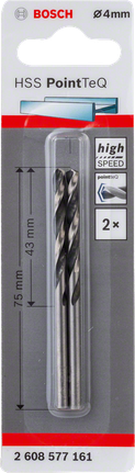 Wiertła Bosch HSS PointTeQ 4,0 mm.