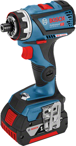 Wiertarko-wkrętarka akumulatorowa Bosch GSR 18V-60 FC, system FlexiClick.