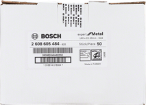 Tarcza ścierna fibrowa Bosch R444 Expert for Metal G24 180 mm.