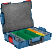 Zestaw Bosch L-BOXX 102, 6 elementów, w walizce z przegródkami.