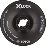 Talerz oporowy Bosch X-LOCK 150 mm, twardy do szlifierek.
