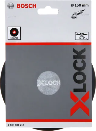 Bosch X-LOCK 150 mm miękka tarcza oporowa.