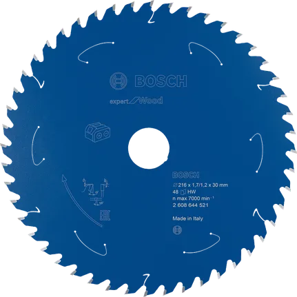 Tarcza piły tarczowej Bosch Expert for Wood 216 mm 48 zębów.