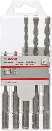 Zestaw wierteł Bosch SDS plus-1.