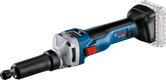 Akumulatorowa szlifierka prosta Bosch GGS 18V-10 SLC z tuleją zaciskową.
