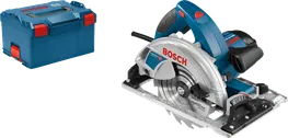 Pilarka tarczowa Bosch GKS 65 GCE z walizką transportową.