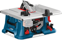 Piła stołowa Bosch GTS 18V-216 z konstrukcją bezprzewodową.