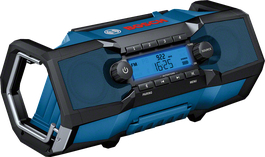 Radio Bosch GPB 18V-2 C z cyfrowym wyświetlaczem FM.