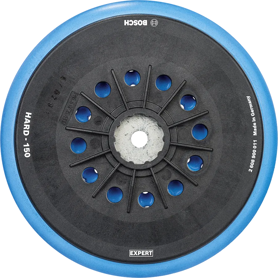 Talerz szlifierski wielootworowy Bosch EXPERT, twardy, 150 mm.