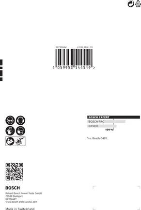 Zestaw papierów ściernych Bosch EXPERT C470 115 x 140 mm 10 szt.