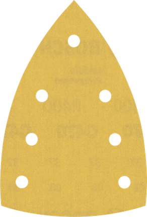 Papier ścierny Bosch EXPERT C470 o gradacji 400 z 7 otworami.