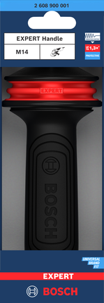 Uchwyt Bosch Expert M14 z kontrolą wibracji 169×69 mm.