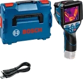 Kamera termowizyjna Bosch GTC 600 C z torbą i kablem.