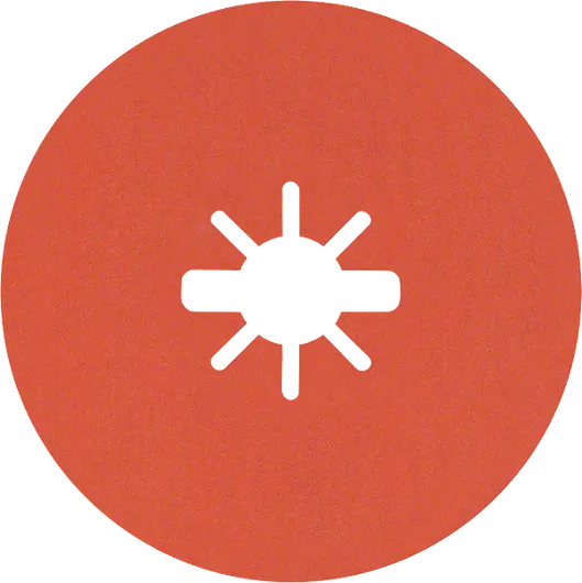 Tarcza fibrowa Bosch EXPERT R782 X-LOCK 115 mm, ziarnistość 60.
