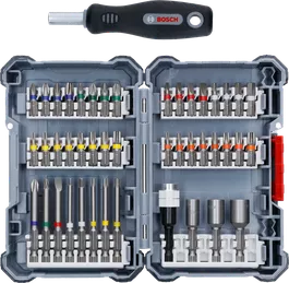45-elem. indywidualny zestaw bitów do wkrętarek