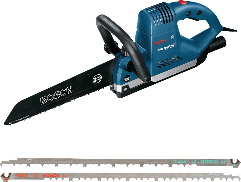 Bosch GFZ 16-35 AC, piła uniwersalna z długim ostrzem.